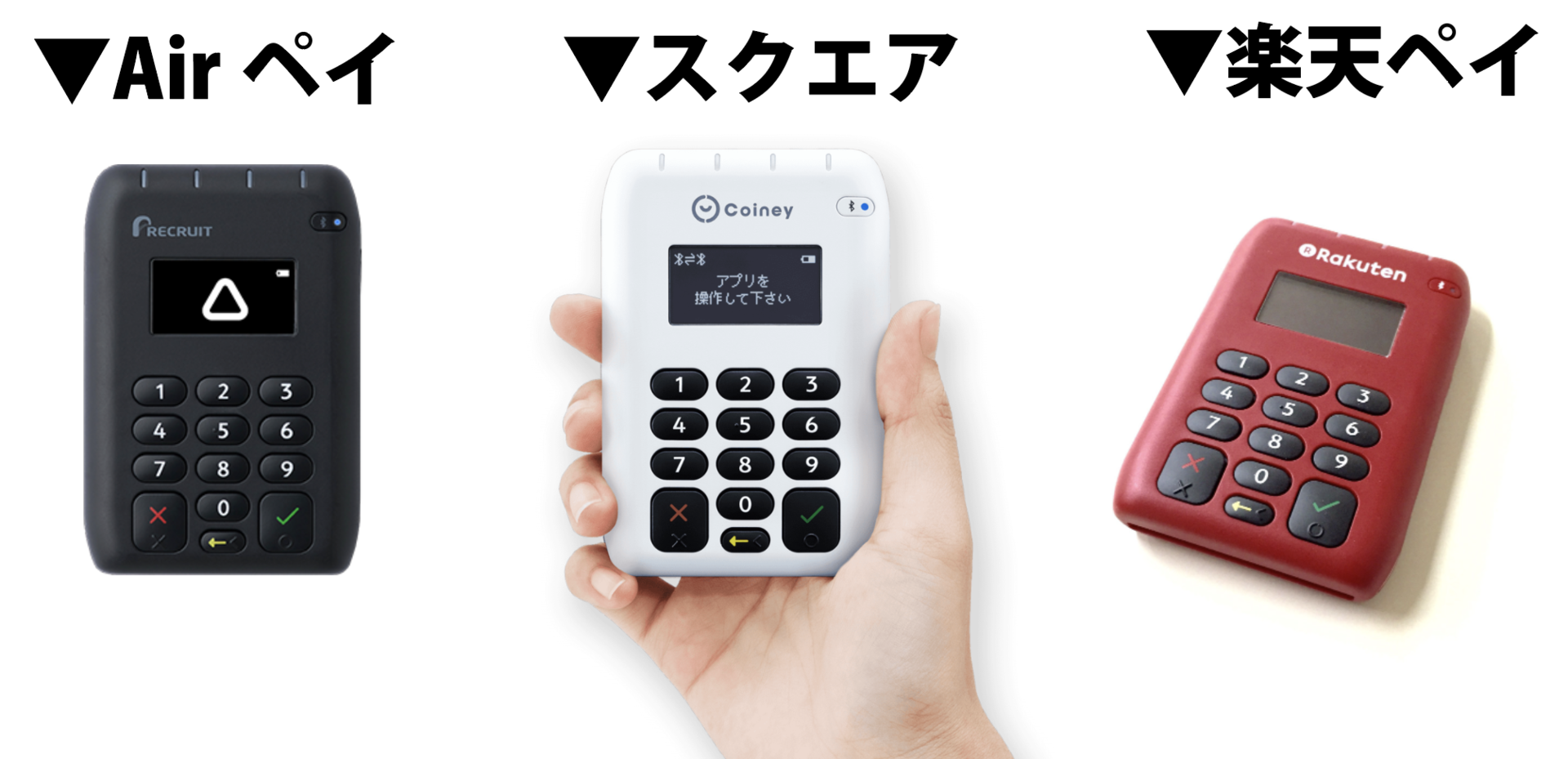 サマーセール35%オフ AirPAY エアペイ カードリーダー - 店舗用品